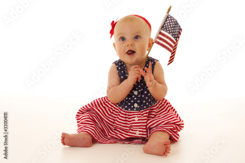 Photo: Patriotic Baby Patriotic Baby
