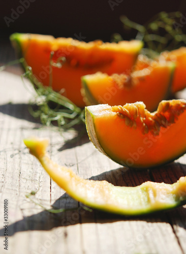 Photo: cantaloupe-melone cantaloupe-melone