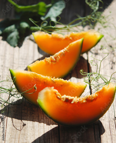 Photo: cantaloupe-melone cantaloupe-melone
