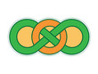 Celtic Knot (Figure of Eight) (Irish design pattern) Celtic Knot (Figure of Eight) (Irish design pattern)