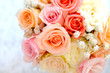 Foto: Wedding bouquet with roses Wedding bouquet with roses