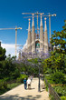 Sagrada Familia church in Barcelona Sagrada Familia church in Barcelona