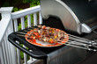 Shish kebab on skewers