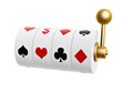 slot machine with poker suits