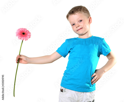 Foto: little boy in studio little boy in studio