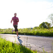Junge Frau beim Joggen
