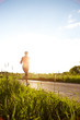 Junge Frau beim Joggen