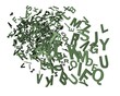 Illustration: buchstaben buchstaben