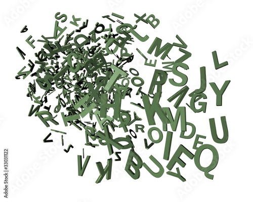 Illustration: buchstaben buchstaben