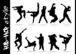 hip hop silhouettes