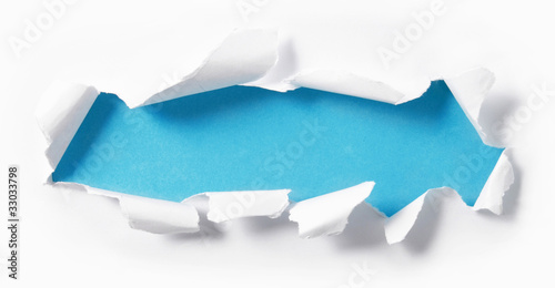 Foto: paper torn paper torn