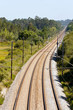Empty two way Railroad Empty two way Railroad