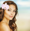 Beautiful Summer Woman on the Beach Beautiful Summer Woman on the Beach