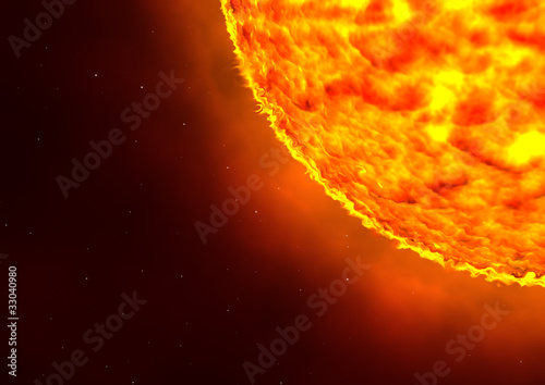 Illustration: Illustration einer Sonne Illustration einer Sonne