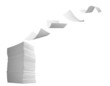 stack of papers and curl paper flying in wind office business stack of papers and curl paper flying in wind office business