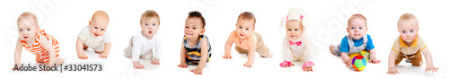 Photo: Babies crawling Babies crawling
