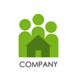 Logo family and house # Vector Logo family and house # Vector