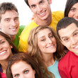 Happy friends portrait