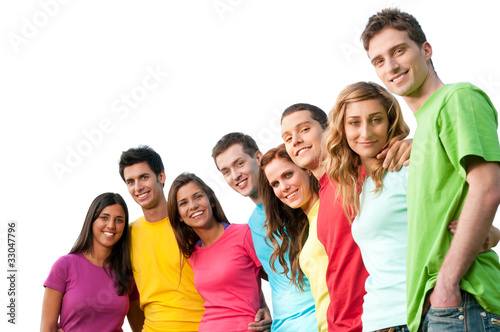 Photo: Happy young friends Happy young friends