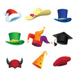 nine hats