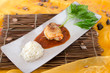 Hähnchenroulade Napoli mit Reis