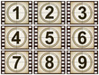 Countdown Film Strip Cut