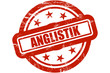 Sternen Stempel rot ANGLISTIK