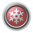 Red 3D Style Button "Winter Recreation"
