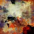 mixed media malerei
