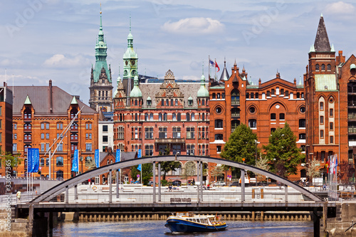 Foto: Speicherstadt in Hamburg Speicherstadt in Hamburg