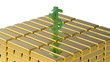 Dollar on gold