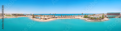 Photo: Panorama of tropical resort in Egypt Panorama of tropical resort in Egypt