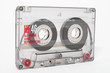 Cassette tape isolated on a white background