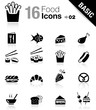 Vector: Basic - Food Icons Basic - Food Icons