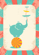 elephant on the ball