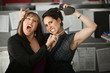 Women Employees Quarreling