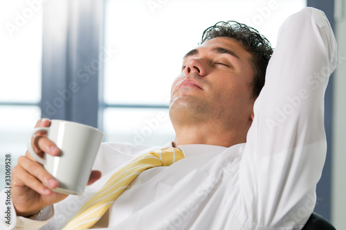 Photo: Pause im Büro Pause im Büro