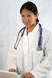 Doctor working on computer Doctor working on computer