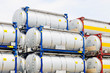 Foto: chemical and fuel storage tanks for transport chemical and fuel storage tanks for transport
