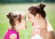 mother and daughter