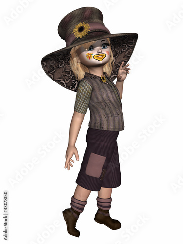 Illustration: Funny clown Funny clown