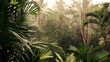 Raining in the rainforest