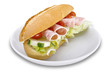 Bocadillo vegetal