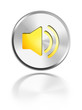 button aqua icon sound