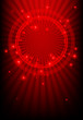 red background. illustration