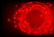 red background. illustration