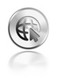 button aqua icon internet button aqua icon internet