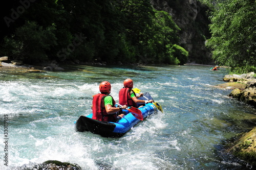 Photo: Rivière en rafting Rivière en rafting