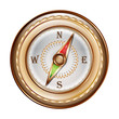Vektor: Vintage Style Compass Vintage Style Compass