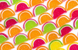 Colorful different Jelly Candy